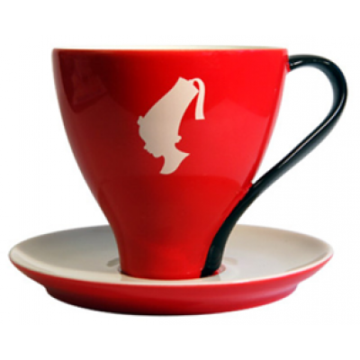 Julius Meinl Чаша за капучино червена 1 бр.